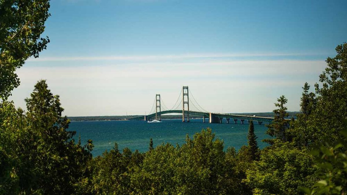 Straits State Park in St. Ignace.