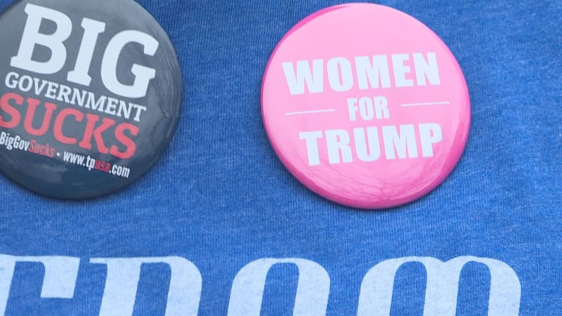 Support for the teacher teacher accused of ripping a student's Trump pin from her shirt is...