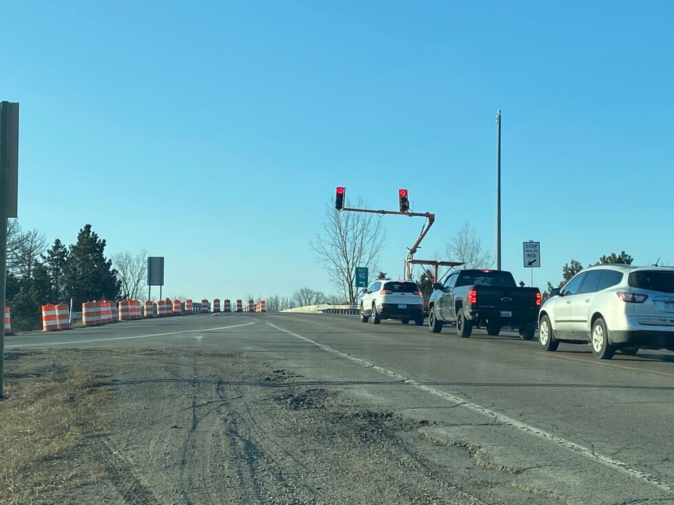 Traffic on Williamston Road over I-96 is being directed intermittently as MDOT crews inspect...