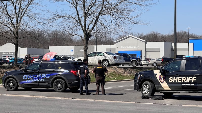 Police are asking the public to stay away from an active police scene located at the Walmart...