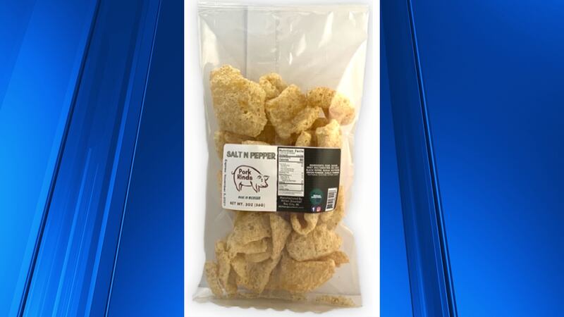 One flavor of pork rind product being recalled.