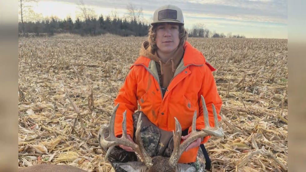 Mid-Michigan teen bags 16-point buck on opening day of firearm deer season