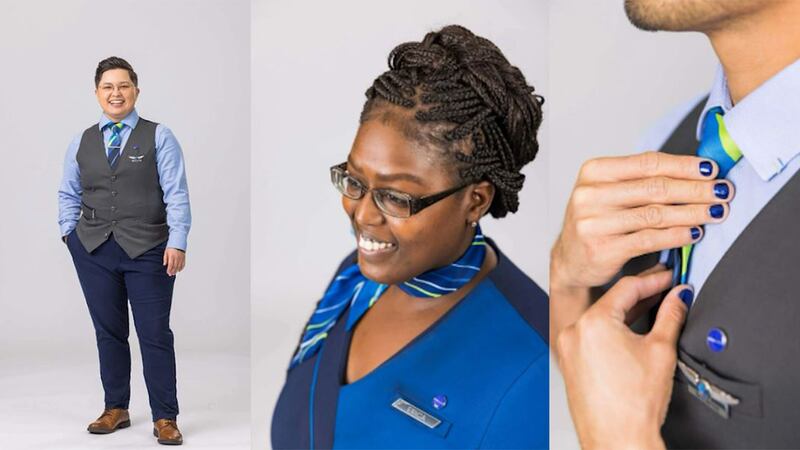 Alaska Airlines announced it will move to gender-neutral uniforms for employees and also offer...
