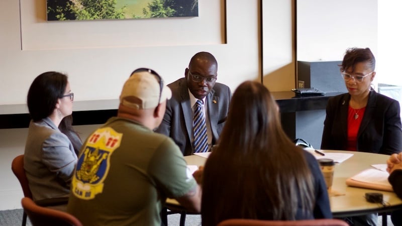 Gov. Gretchen Whitmer announced a $1.2 million investment in veteran suicide prevention...