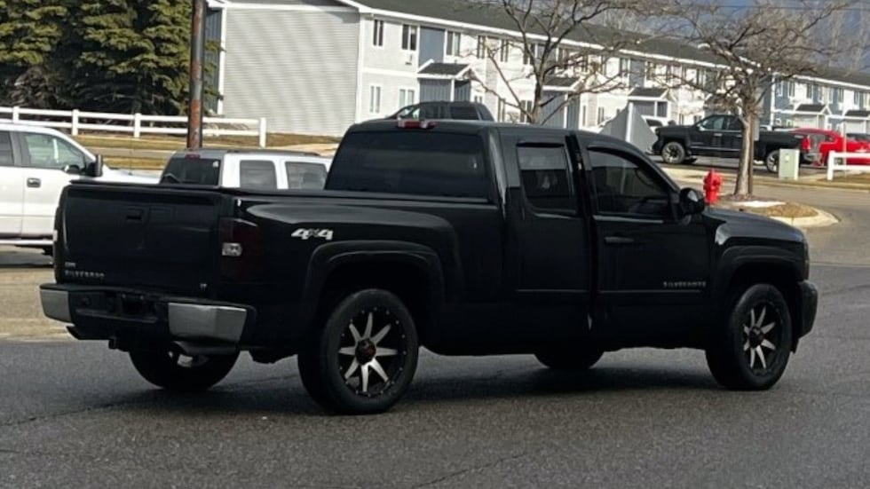 Anyone who recognizes the person of interest or the truck is asked to contact the Isabella...