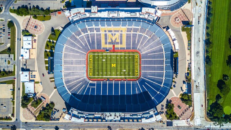 Michigan Stadium in Ann Arbor
