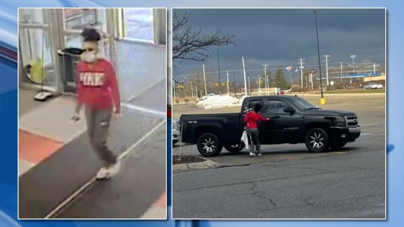 Anyone who recognizes the person of interest or the truck is asked to contact the Isabella...