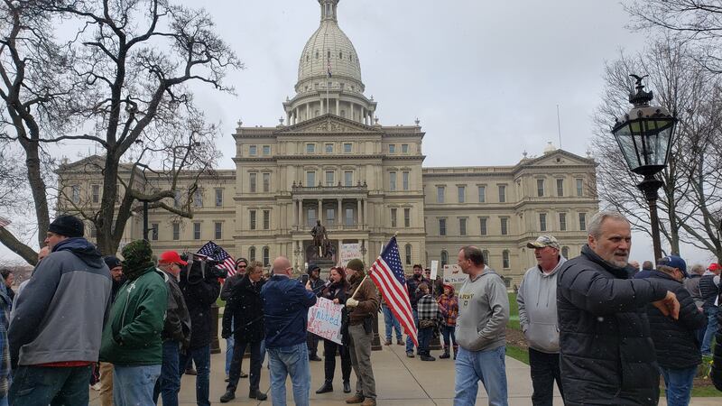 "Operation gridlock" protest. (Source: WILX)